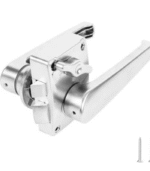 Karavan Içten Kilitlenebilir Gümüş Karavan Tuvalet Kapı