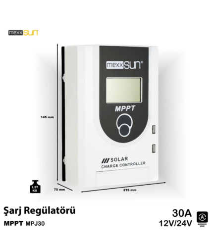 Mexxsun-12-24V-30A-Mppt-Solar-Sarj-Regulatoru