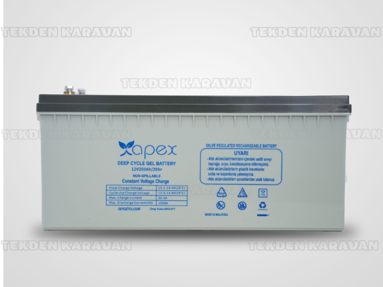 apex 200ah jel akü ankakra karavan