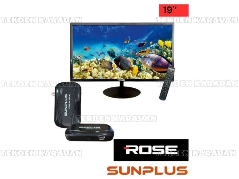 Televizyon 19 inc tv 12 volt karavan malzeme ankara malzeme tekne tekden karavan