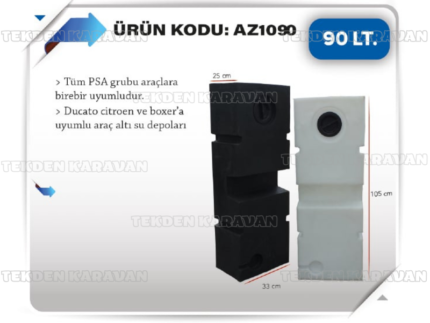 depo su 90 lt ankara malzeme su 90